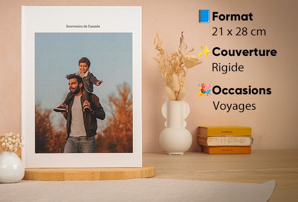 Comparatif livre photo - Album photo A4 portrait