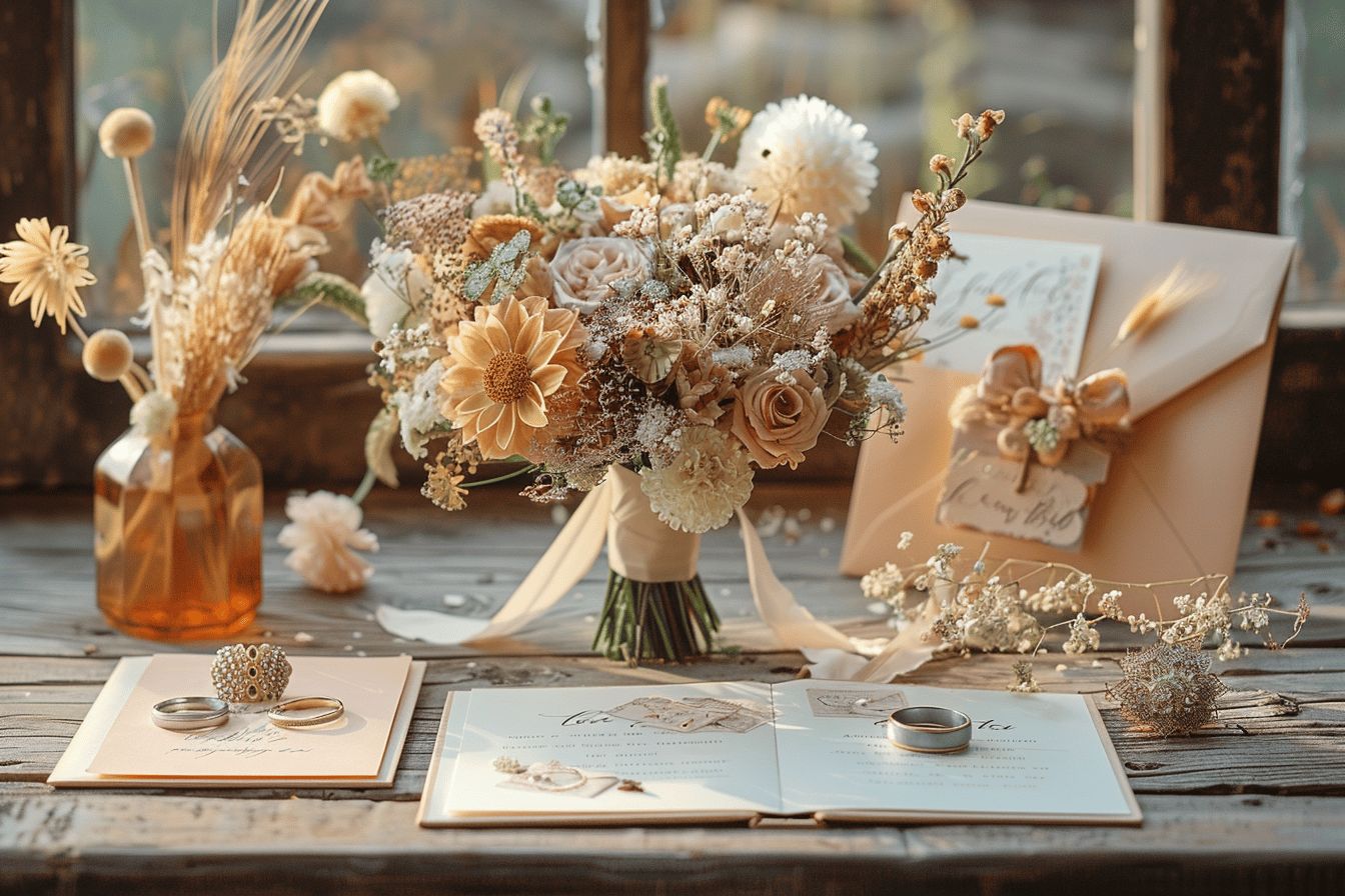 Quels éléments non photographiques inclure dans un livre et album photo de mariage pour enrichir le contenu ?