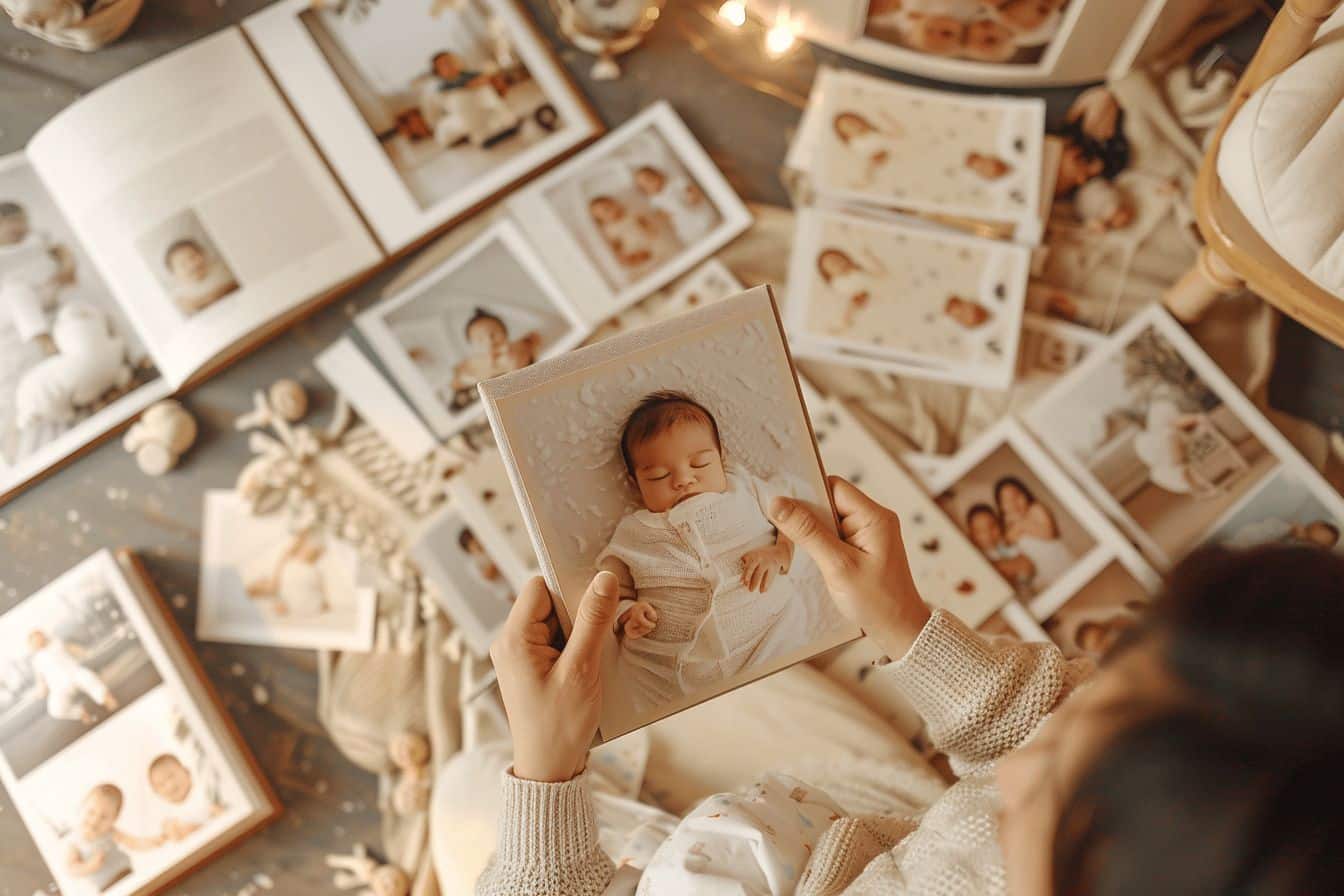 Comment choisir les meilleurs moments à inclure dans un album photo de naissance ?