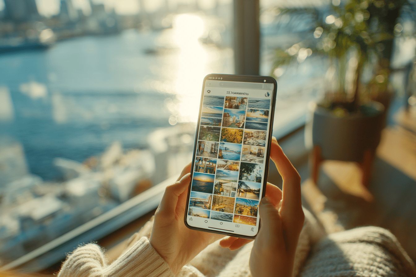 Livre photo mobile : comment importer facilement ses photos depuis sa galerie ?