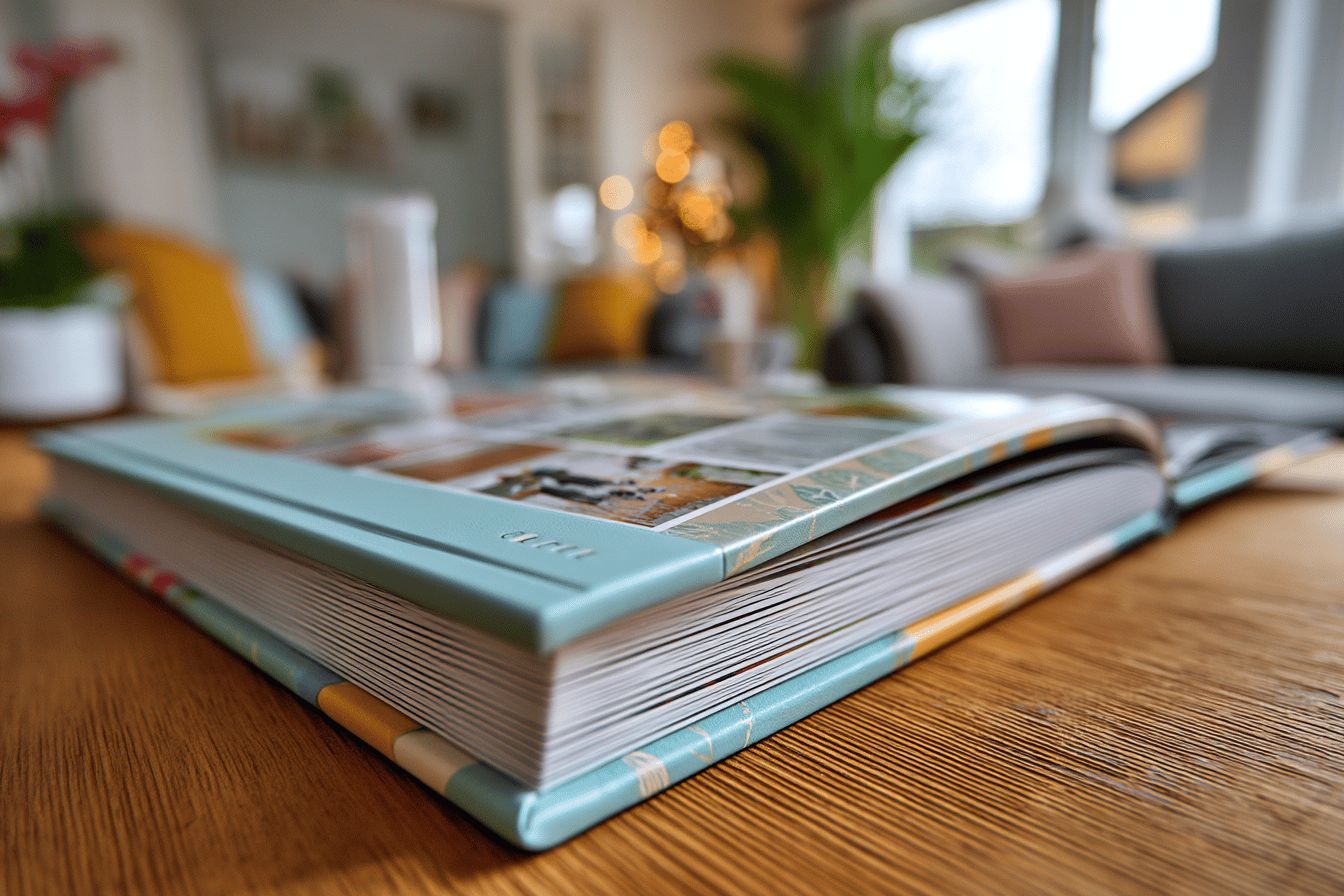Reliure collée : une option économique pour un livre photo souvenir