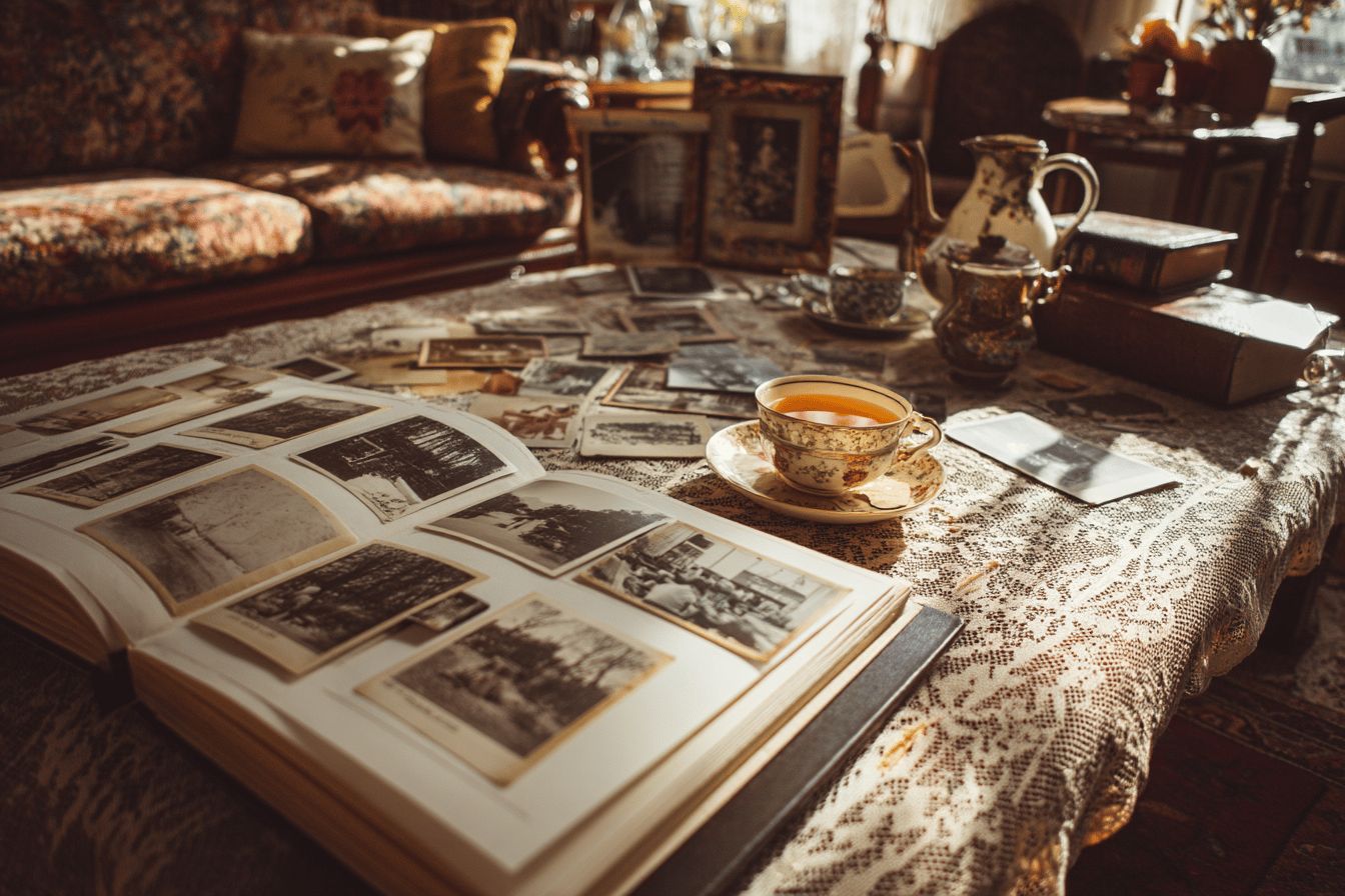 Quelle est la valeur ajoutée d'un album photo rétrospectif par rapport aux cadeaux traditionnels pour un anniversaire ?