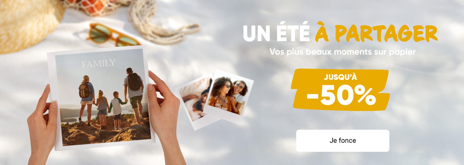 Jusqu'à -50% sur tout le site.