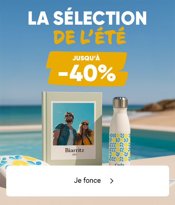 Jusqu'à -40% sur tout le site.