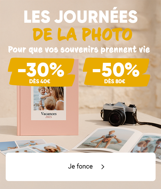Jusqu'à -50% sur tout le site.