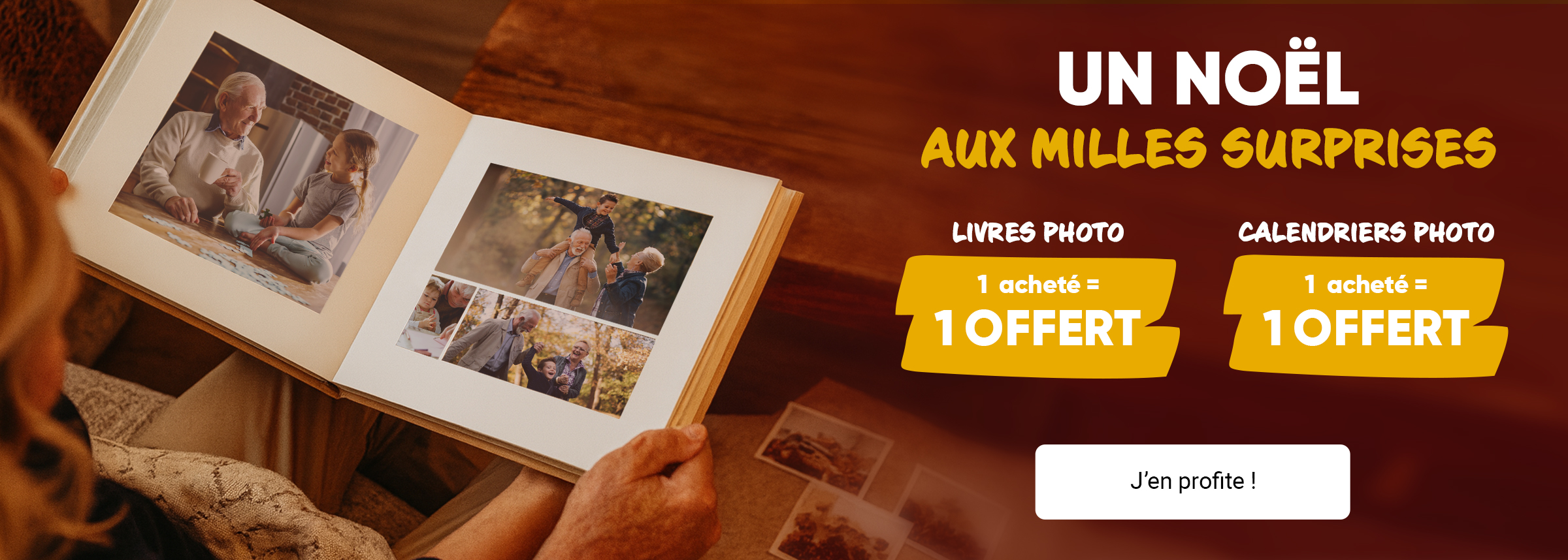 Livres photo et calendriers photo : 1 acheté = le 2ème offerts