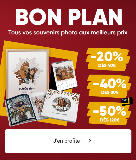 Bon plan : Jusqu'à -50% sur tout le site
