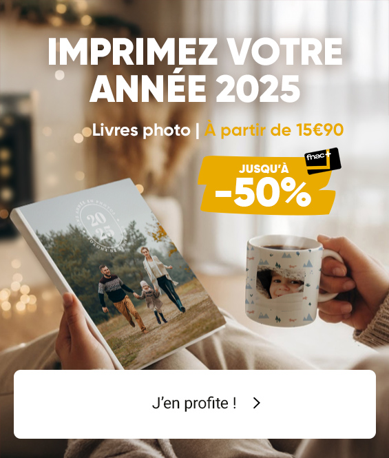 Imprimez votre rétrospective 2025  : Jusqu'à -50% sur tout le site