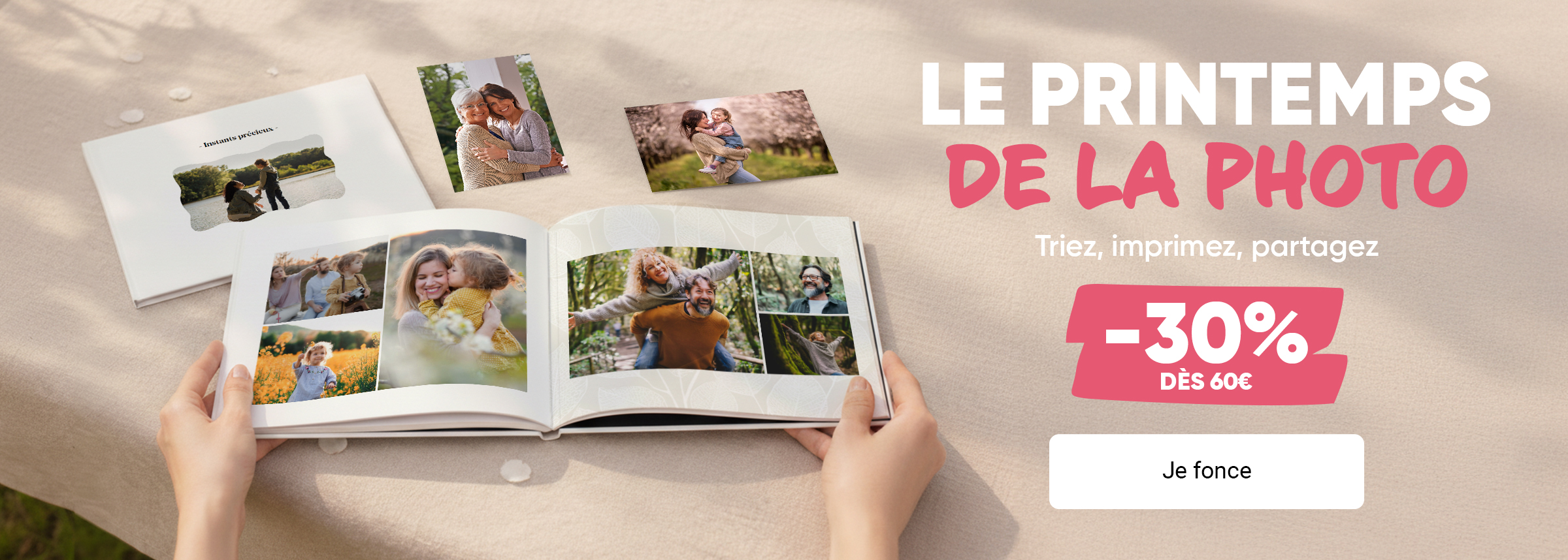 Printemps de la photo : Jusqu'à -30%