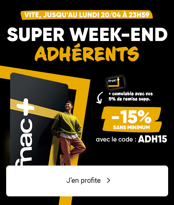 week-end adhérents : -15% sans minimum