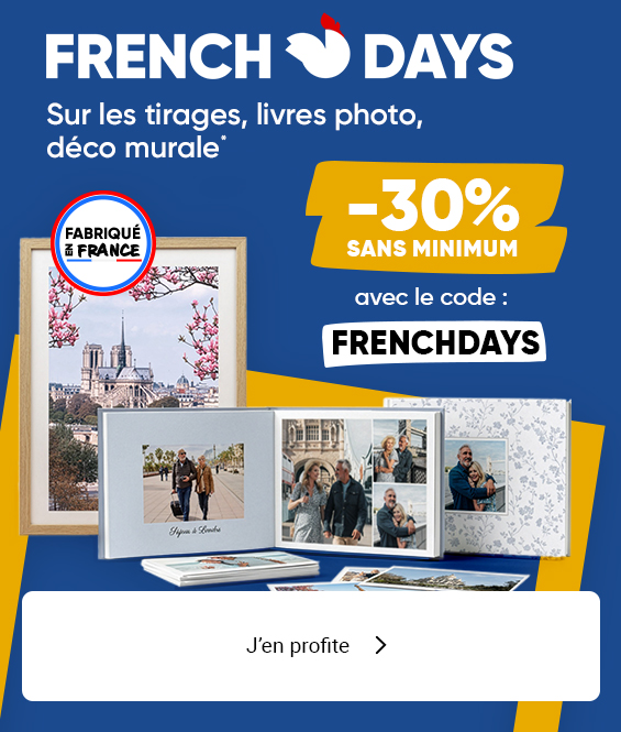 french days : -30% sans minimum