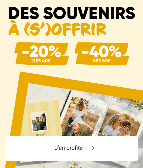 impression photo week-end prolongé jusqu'à -50%