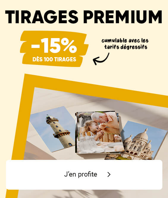 tirages photo week-end prolongé jusqu'à -50%