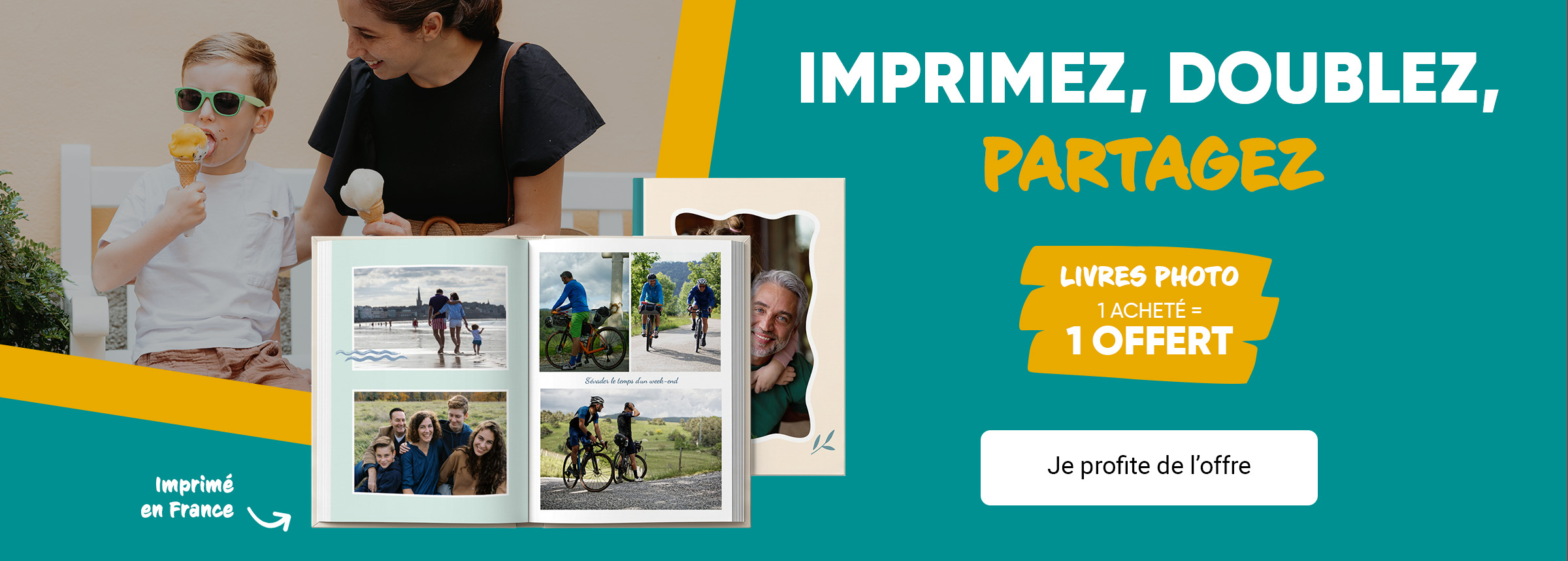 impression livre photo week-end prolongé -50%