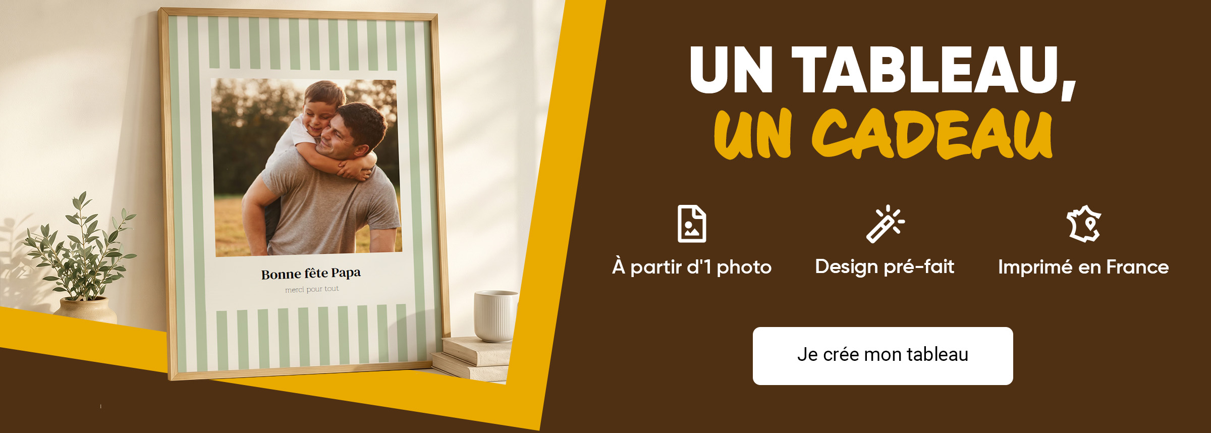 Cadre photo, le cadeau personnalisé idéal fabriqué en France
