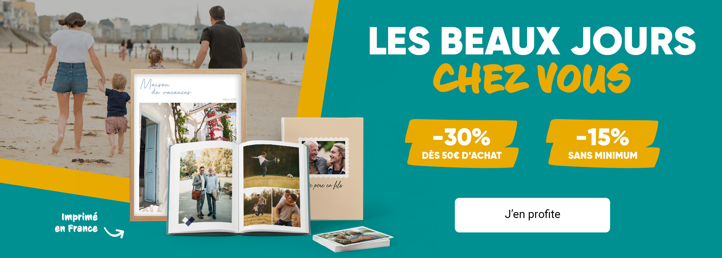 impression livre photo week-end prolongé -30% sur tout