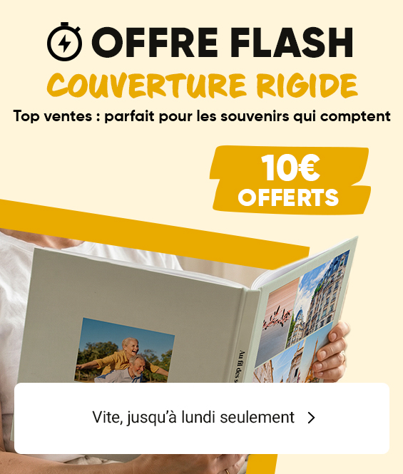 10€ offerts sur les livres photo