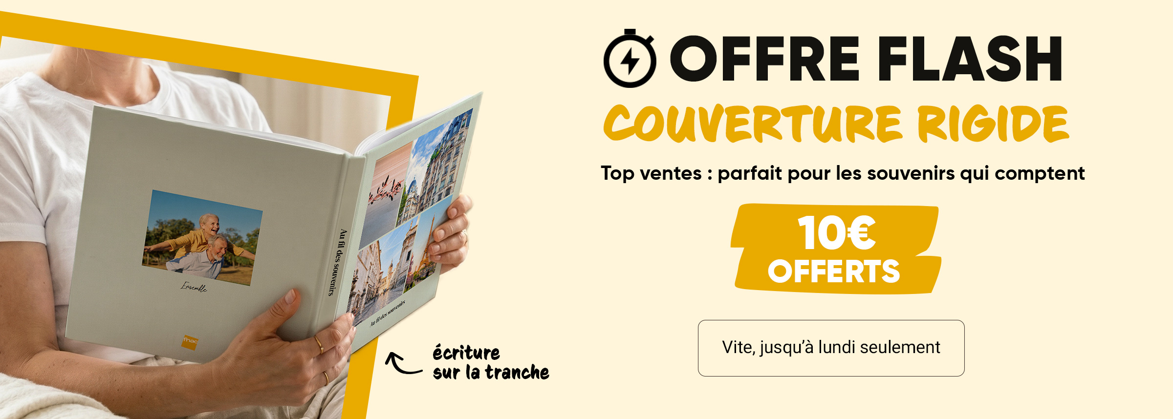 10€ offerts sur les livres photo