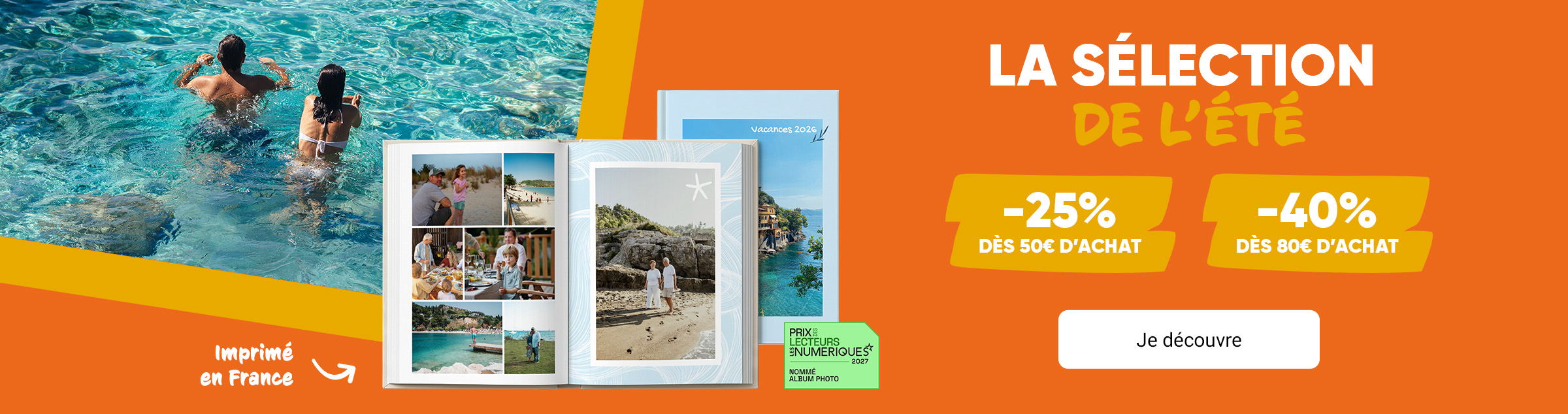Livre photo, tirages photo en promo jusqu'à -40%