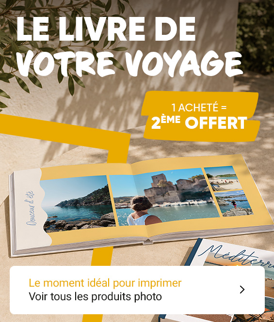2ème livre photo 100% offert