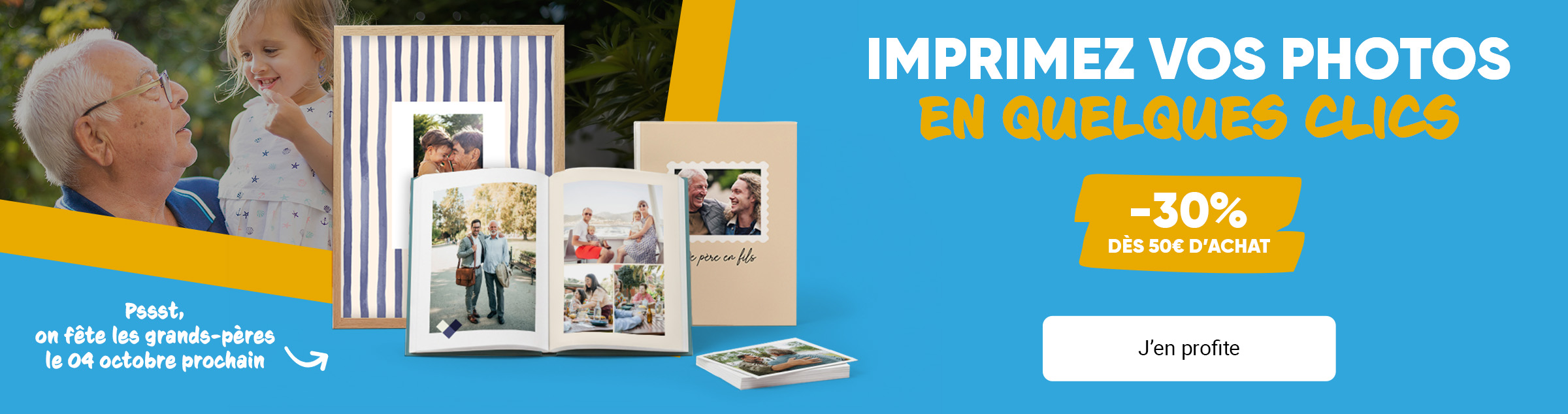 Livre photo, tirages photo en promo jusqu'à -30%