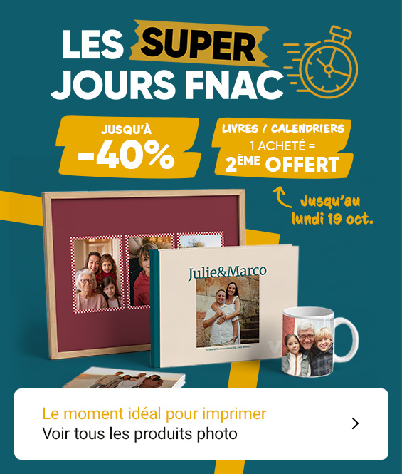 Livre photo et calendriers photo : le 2ème est offert