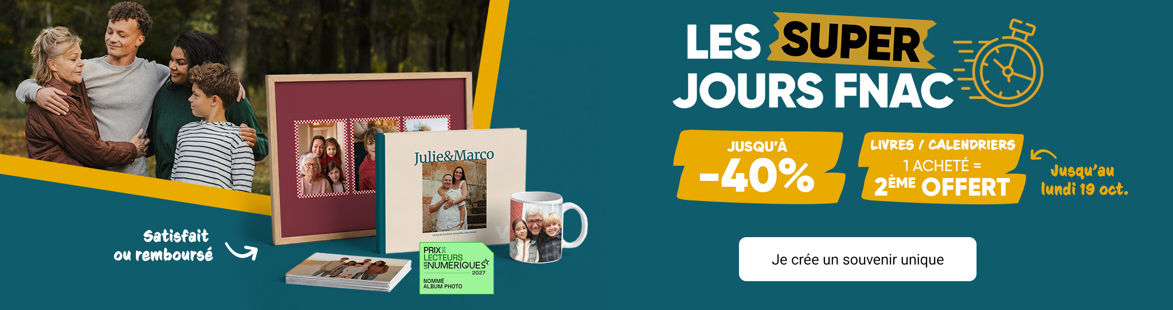 Livre photo et calendriers photo : le 2ème est offert