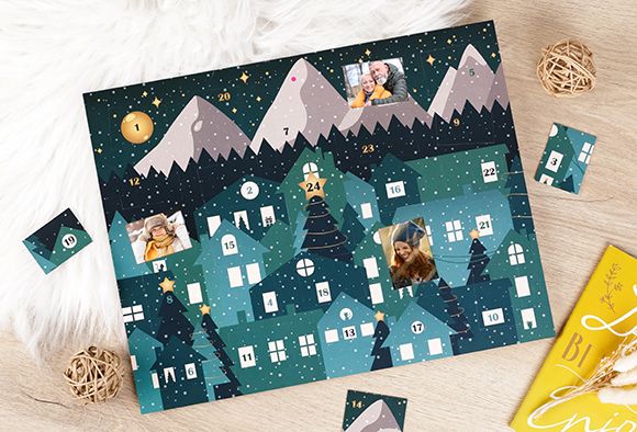 Duo of FNAC photo Advent calendars