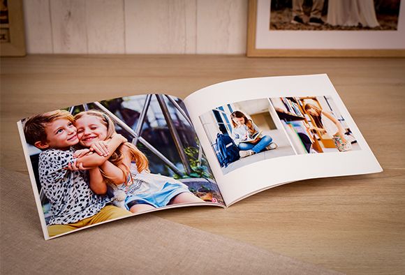 Mini livre photo souple : créez votre album photo en 1 clic
