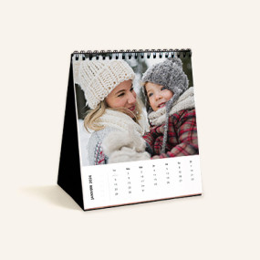 Calendrier de bureau personnalisé