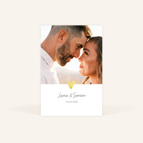 Faire-part de mariage