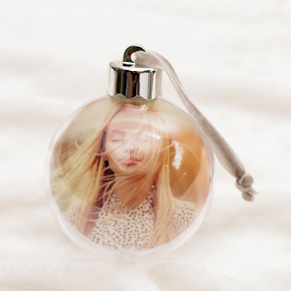 Boule de Noël personnalisée