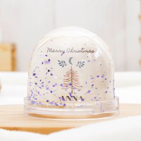 Boule à neige personnalisée