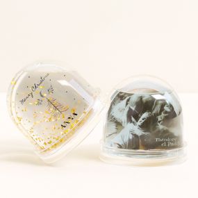 Boule à neige personnalisée