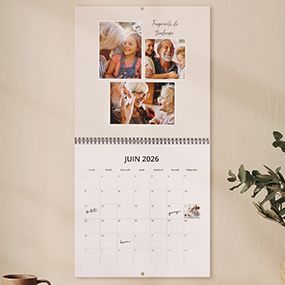 Calendrier mural - XL Carré