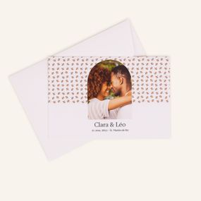 Faire-part de mariage