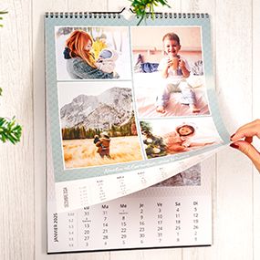 Calendrier mural - A3 Portrait - Premium