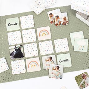 Jeu de mémoire personnalisé