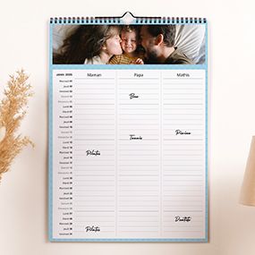 Calendrier familial mural - A3 Portrait 