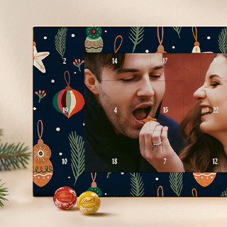 Calendrier de l’Avent photo et chocolats Lindt®
