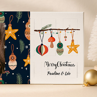 Calendrier de l’Avent photo et chocolats Lindt®