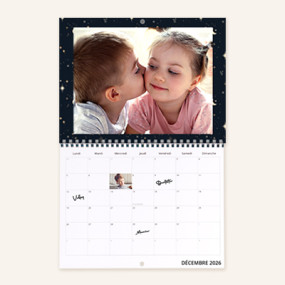 Calendrier mural - A4 Paysage