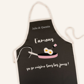 tablier de cuisine personnalisé