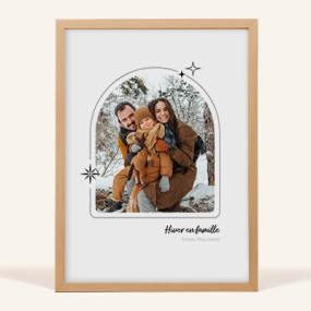 Cadre photo créatif