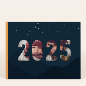 Livre photo à fenêtre Année
