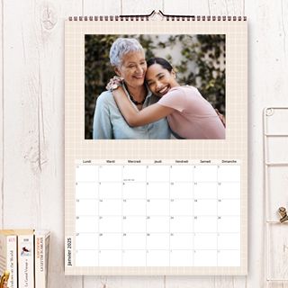 Calendrier mural - A3 Portrait