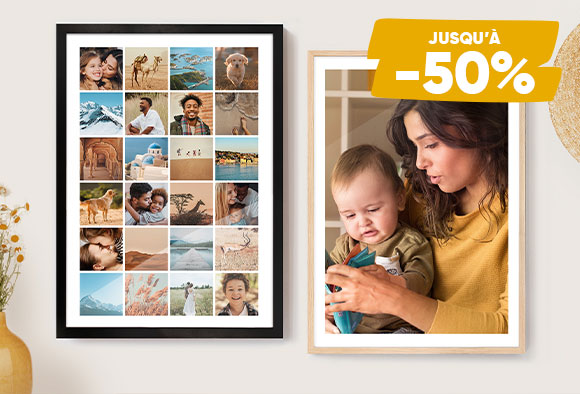 Décoration murale personnalisée avec vos photos