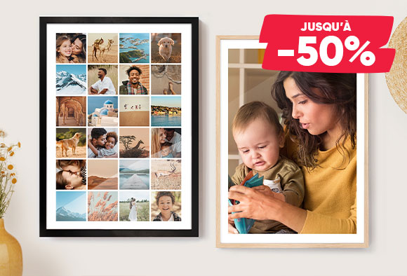 Décoration murale personnalisée avec vos photos