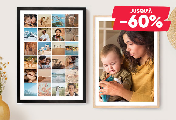Décoration murale personnalisée avec vos photos