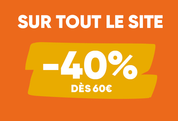 Jusqu'à -40%